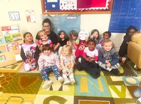 106 Pajama Day Preschool Class
