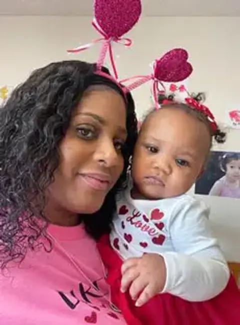 147 Valentines Day Teacher And Baby